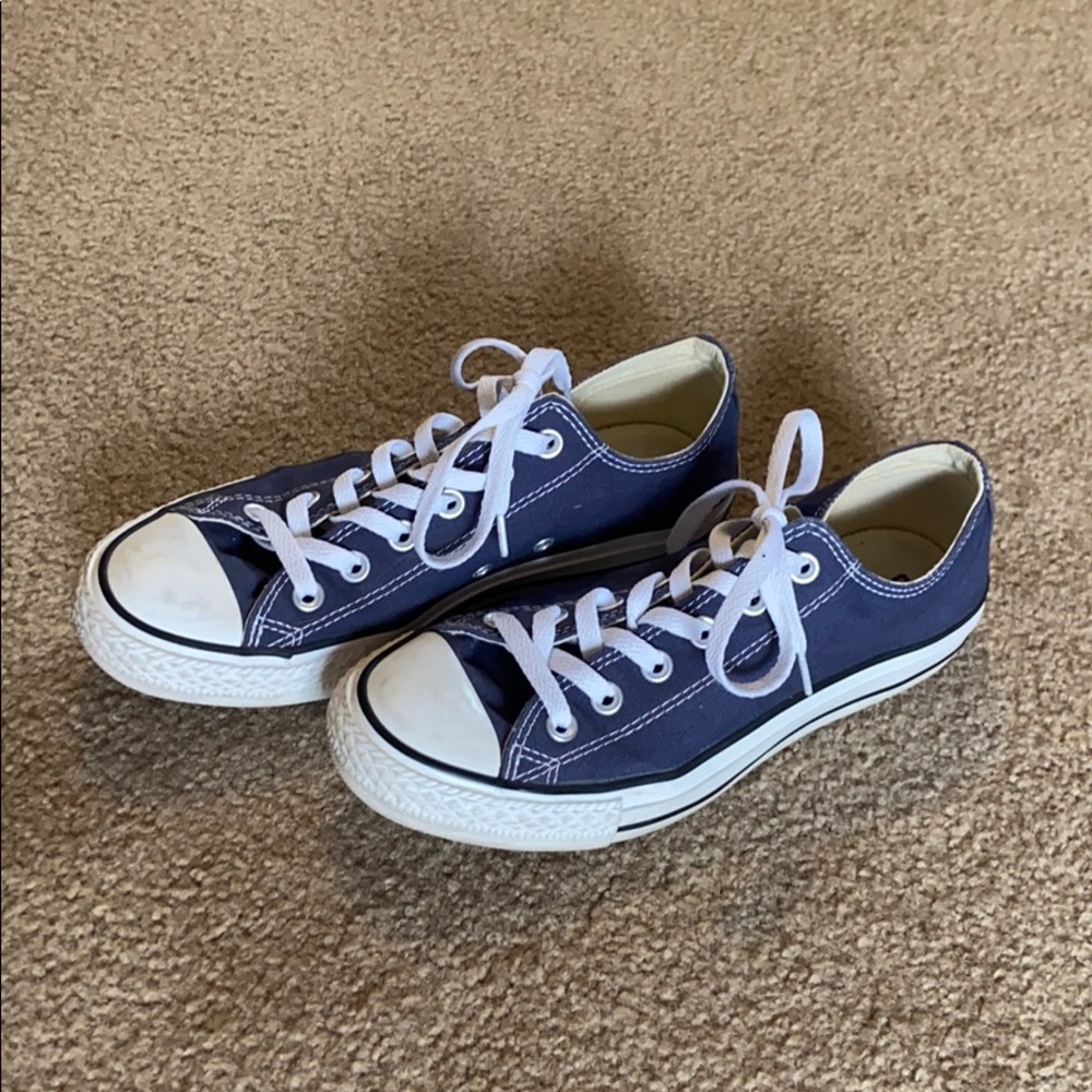 Navy Blue Converse